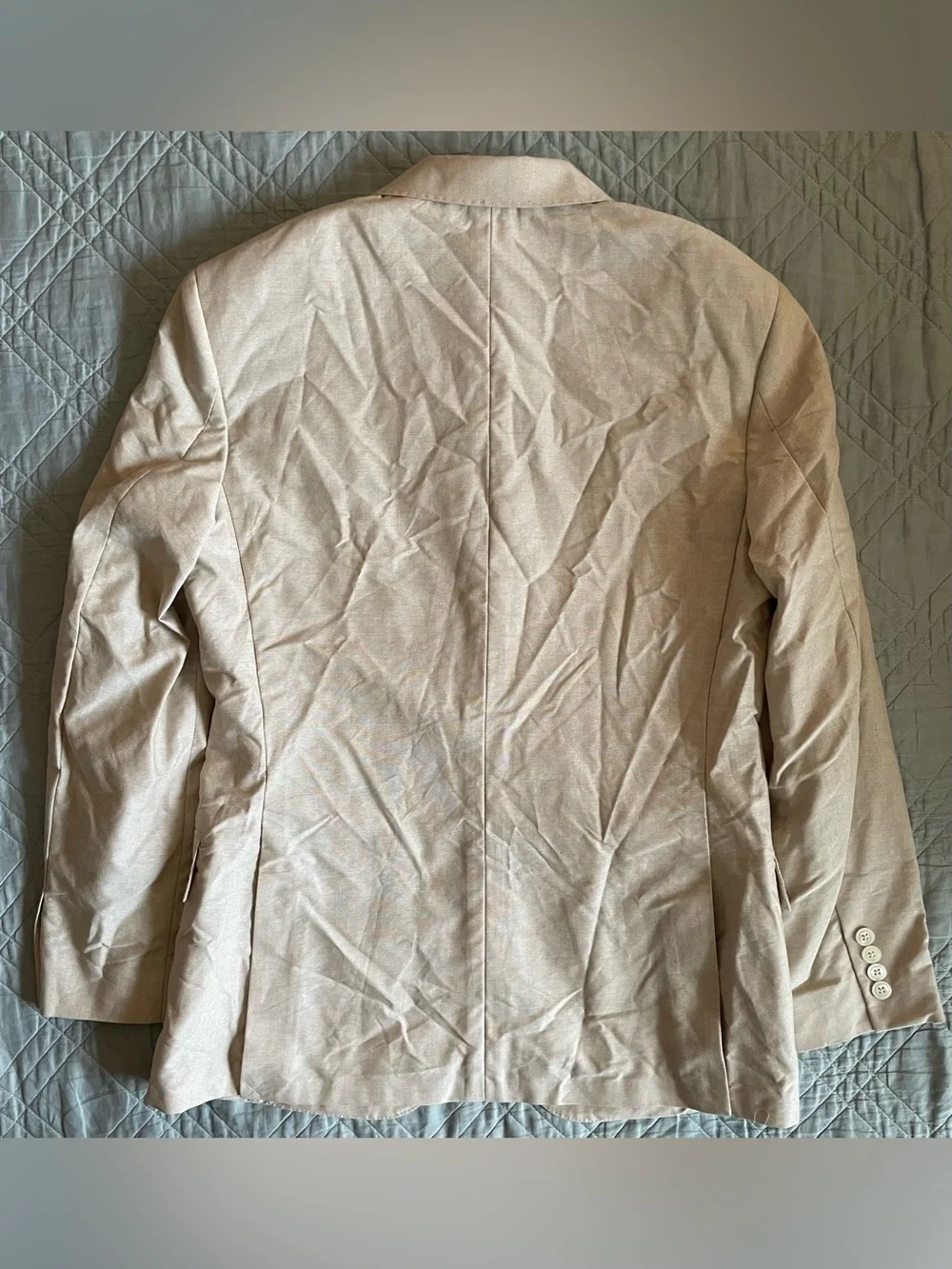J. CREW Ludlow Slim-fit suit jacket in Portuguese cotton oxford Khaki 38 S CQ514